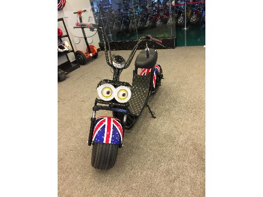 Ηλεκτρονικό σκούτερ Minion Electric Citycoco με παχιά ελαστικά 1000W 50km 48km / h H3BT1...